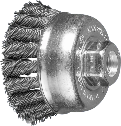 Picture of Wire Cup Brush  65mm Knotted Steel M14 Universal