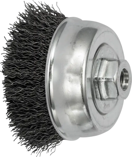Picture of Wire Cup Brush 100mm Steel M14 Thread Universal