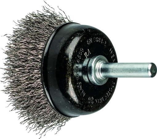 Picture of Wire Cup Brush  50x10 Inox 6mm Shank Universal