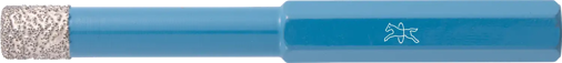 Picture of Drill Diamond Dry  8.00x32mm for Tiles Hex Shank D