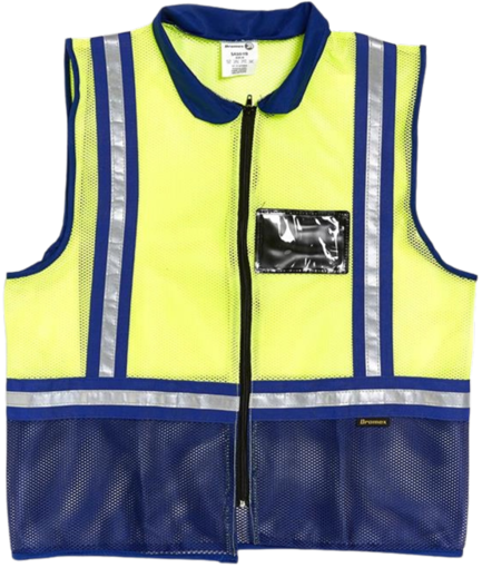Picture of Reflective Vest Yellow/Blue 2X-Large