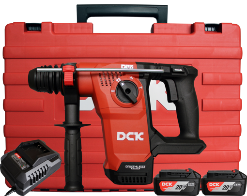 Picture of Rotary Hammer 26mm 20V+2x 5Ah Battery & 1 x 4Ah Ch